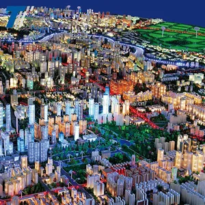 Hot Sell 3D Miniature City Models , Scale Model Building Making thumbnail-5
