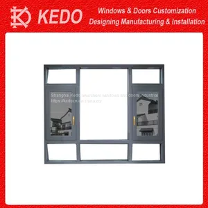 Aluminum Basement Windows With Double Glass thumbnail-4