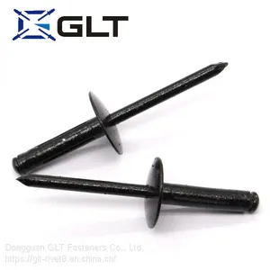 Black Large Rivets Aluminium Folding Blind Rivet Standard Rivet Bulbex thumbnail-3