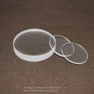 Fused Silica Transparent Uv Quartz Glass Plate Clear Quartz Disc thumbnail-5