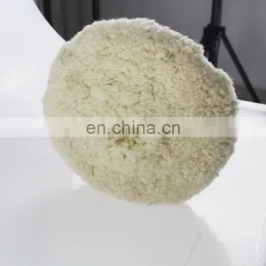 Wool Buffing Pad With Thread 5 Eighth Ordinary Double Side thumbnail-2
