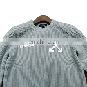 DiZNEW Custom French Terry Crew Neck Sweatshirt Print Sweaters Men thumbnail-4