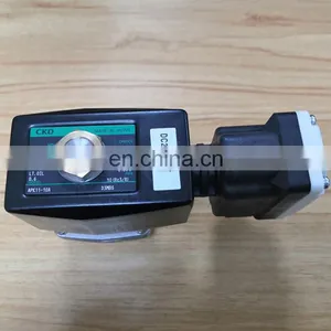CKD 2 Way Stainless Steel Water Solenoid Valve APK Series APK11-10A DC24V thumbnail-1