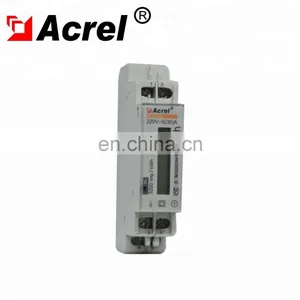 Low Voltage Modbus Protocol Single Phase Din Rail Energy Meter LCD Display Solar Charger Controller thumbnail-3