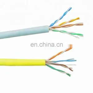 High Quality Cat5 Cat6 Network Cable 4 Paire Fiber Optic Lan Internet Cable thumbnail-2