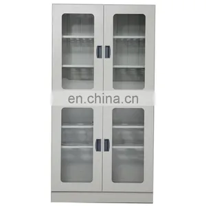 Glass Window Cold Rolled Steel School Chemistry Storage Lab Cabinet thumbnail-1