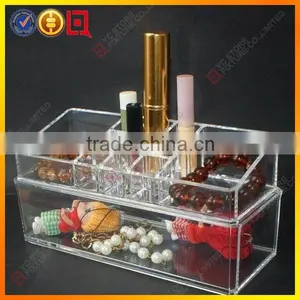 2015 New Fashion Transprent Acrylic Cosmetic Display Stand thumbnail-4