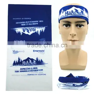 Sublimation Printing Produce Polyester Fabric Seamless Sweat Absorb Yoga Headband Quality Choice thumbnail-6