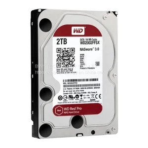 Western Digital 2TB WD Red Plus NAS Internal Hard Drive - 5400 RPM Class, SATA 6 Gb/s, CMR, 64 MB Cache, 3.5