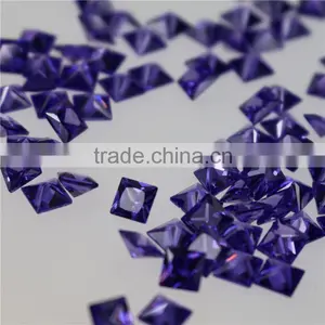 Wholesale Incomparable Beautiful 2mm Square Sapphire Zircon thumbnail-4