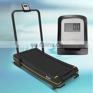Walking Treadmill Home Fitness Foldable Exercise Fitness Machine for Home Curved Manual Running Machine thumbnail-1