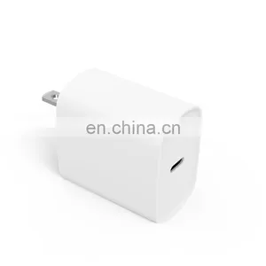 2020 New Product Pd Charger Amazon Top Seller Shenzhen Wholesale Power Banks Mobile Phone Adapters For Iphone 12 20W Pd Charger thumbnail-1