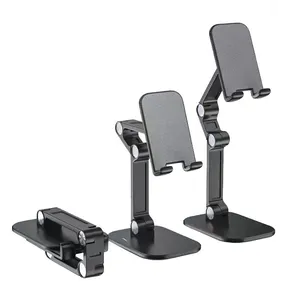 Desktop Mobile Phone Stand, Suitable for IPhone IPad Adjustable Tablet Computer Foldable Desktop Mobile Phone Desktop Stand thumbnail-3