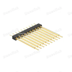 Dnenlink.2.54mm Machined Pin Header Male Single Row H3.00mm Straight DIP thumbnail-4