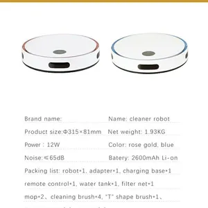 PUREROBO F4-Robot Vacuum Cleaner With APP & Remote Control 3 In 1 Wet Dry Mopping & Sweeping & Vacuum Dust thumbnail-5