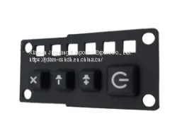 Custom Waterproof Film Conductive Silicone Rubber Keyboard thumbnail-2