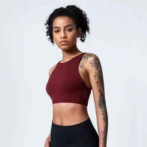 Wholesale Gym High Impact Yoga Bra Top Fitness Women Fitness Sports Bra Sexy Sports Bra thumbnail-2