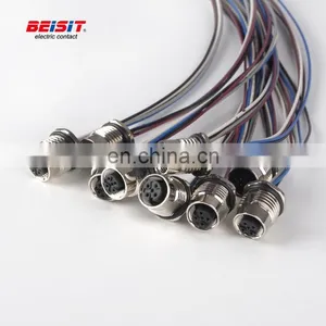 Standard Industrial Equipment M12 6 Pin Circular Connector thumbnail-4