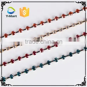 Malaysia Rhinestone Cup Chain 888 thumbnail-1