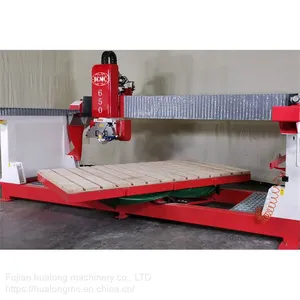 Siemens PLC Automatic Mono Bridge Stone Cutting Machine for Marble Granite Quartz Tile Cutter Price thumbnail-4