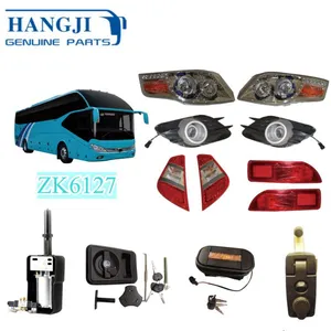 Use for ZK6127 Africa Market Bus Parts Headlamp Rear Tail Light Fog Lamp Door Lock Door Pump Solenoid Valve Emergency Switch thumbnail-1