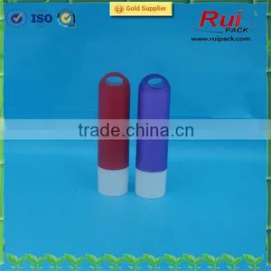 AS Plastic Chromatic Colour Overcap for Keychain Hole Lip Balm Container thumbnail-2