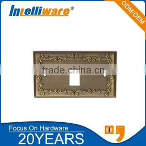 Zamak Switch Plate / Electrical Wall Switch Plate----- Art.3K2434 thumbnail-1