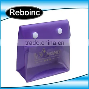 Biodegradable Strong Pvc Bag With Snap Closure From Oem thumbnail-1