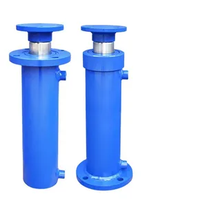 Front End Single Acting 40 Ton Hydraulic Cylinder for Tipper Truck thumbnail-1