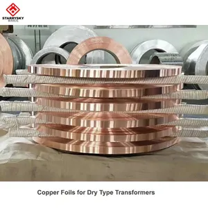 C11000 Ec Grade Copper Foil/Copper Strip/Copper Sheet for Transformer Foil Winding thumbnail-2