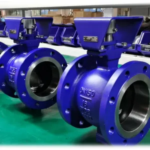 Multi-Purpose V-Type Ball Valve for Water, Acid, Gas, and Oxygen Media in Various Industries thumbnail-2