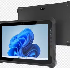 HR1017J Cheapest Factory 10 Inch Intel 4G 8GB+128GB Rugged Tablets With Barcode Scanner Docking Station External Battery NFC Car Holder thumbnail-2