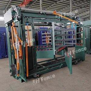Weighing Scale Portable Animal Husbandry Equipment High-quality Heavy-duty Portable Cattle Crush thumbnail-3