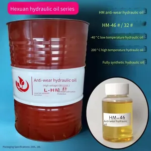46# Anti-wear Hydraulic Oil, High-pressure and High-clarity Anti-wear Hydraulic Oil, Special Hydraulic Oil for Industrial Machinery thumbnail-1
