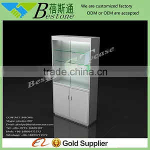 Glass Vitrine Cheap Display Cabinet thumbnail-1