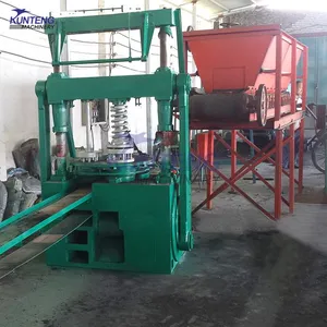High Quality Smokeless Coconut Shell Charcoal Barbecue Charcoal Rice Husk Charcoal Forming Machine EPC thumbnail-4