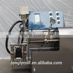 Micro Bead Mill Which is Sample Testing Machine With Tank and Mixer thumbnail-1