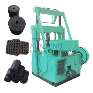 Automatic Olive Waste Briquette Machine Smokeless Carbon Press Machine EPC thumbnail-1