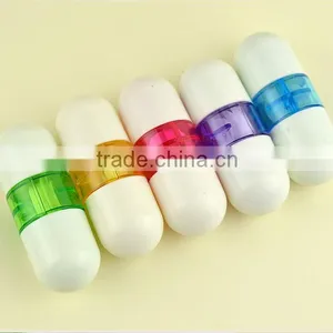 Creative Capsules Shape Correction Tape Students Mini Correction Tape Packing 5pcs/set Nontoxic Friendly Enviornment Use Assure thumbnail-1