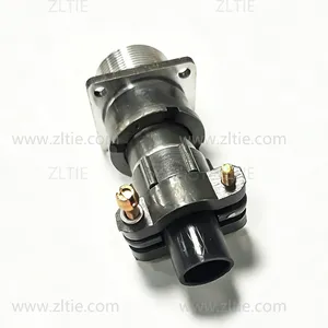 2PM-22 Series 4Pin Docking Male Panel Socket With Cable Shell – 2РМТ22БПН4Ш3В1В 2PM22J4ZQB2 thumbnail-1