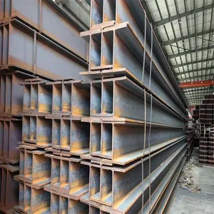 Custom-made Non-standard Welded H-beams, Large-section Load-bearing Steel Beams for High-rise Buildings, and H-beam Columns. thumbnail-4