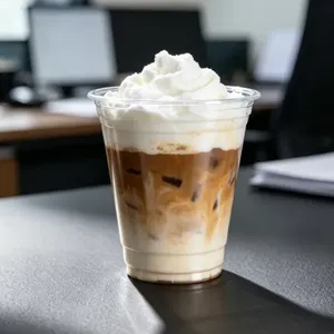 Crystal Clear PET Disposable Cups for Takeaway Boba Milk Tea thumbnail-1