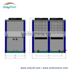Hot Sell Copeland Air Cooling Condensing Unit for Supermarket Freezing Room thumbnail-3
