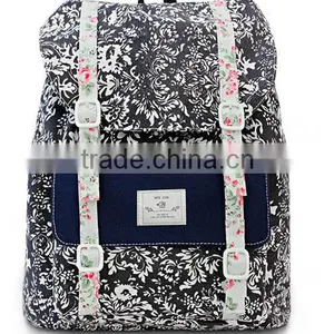 Canvas School Backpack Softback Backpack School Backpack 2015 thumbnail-2
