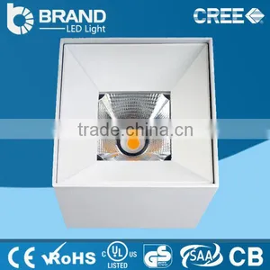 High Quality 20W 60 Degree Ceiling Mounted Square COB LED Surface Downlight 10W 20W 30W thumbnail-1