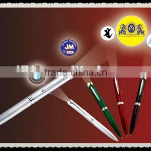 2014 Hot Selling Projector Pen for Promotional Gifts, Led Flashlight Pen for School and Office Supplies thumbnail-1