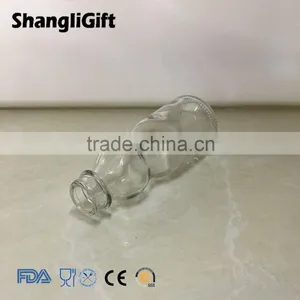 Hotsale Cheap 200ml Food Grade Glass Hot Sauce Bottle With Plastic Lids thumbnail-2