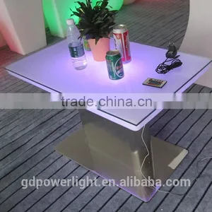 New PE Plastic Bar Table With LED Light and Remote Control YXF-8856 thumbnail-1