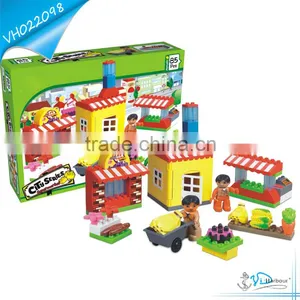 Market Set Plastic Interlocking Toy for Kids 2015 thumbnail-1