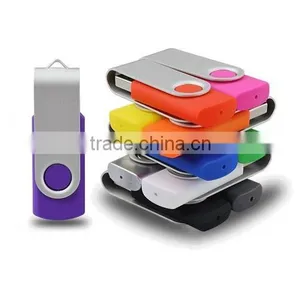 Bulk Cheap Promotional Gift Swivel USB Stick 4GB thumbnail-1